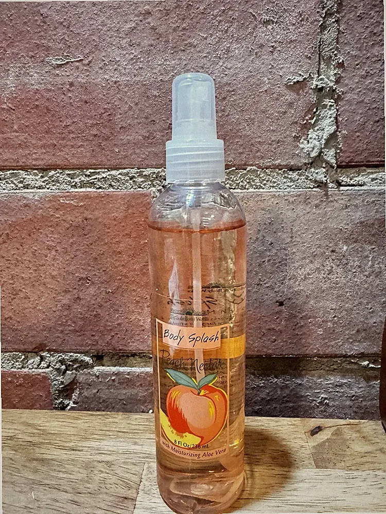 Bath & Body Works PEACH NECTAR Fragrance Spray 8 oz RARE Retired