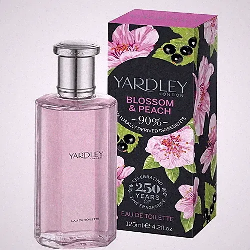 Blossom & Peach by Yardley EDT 4.2 oz EDT Perfume for Women New In Box