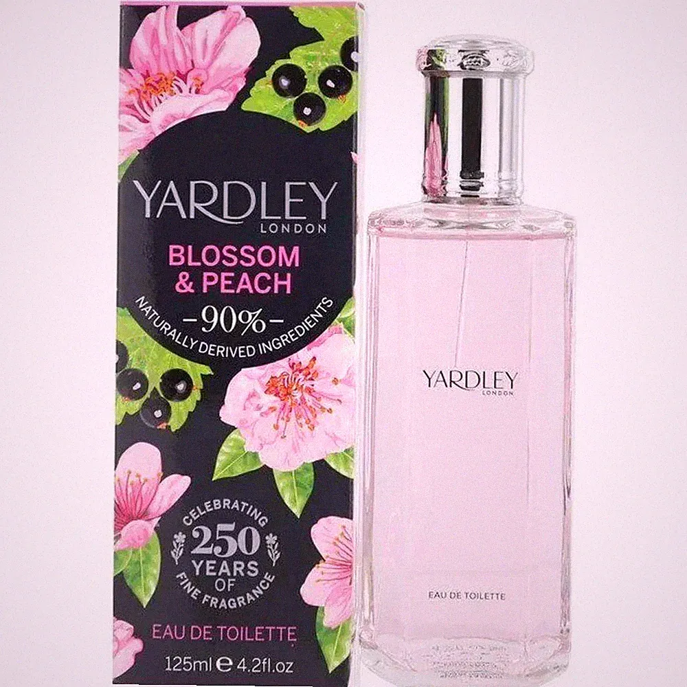BLOSSOM & PEACH by Yardley London Perfume for Women EDT 4.2 oz New In Box