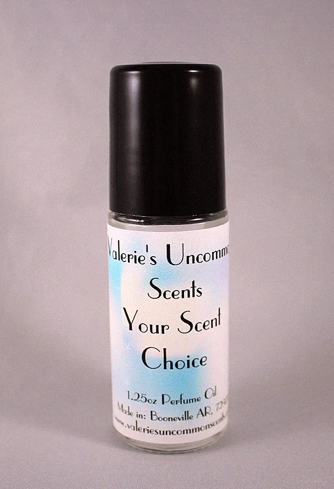 Peachy Peach scented HUGE 1.25oz Roll on bottle Perfume Body Oil Fragrance