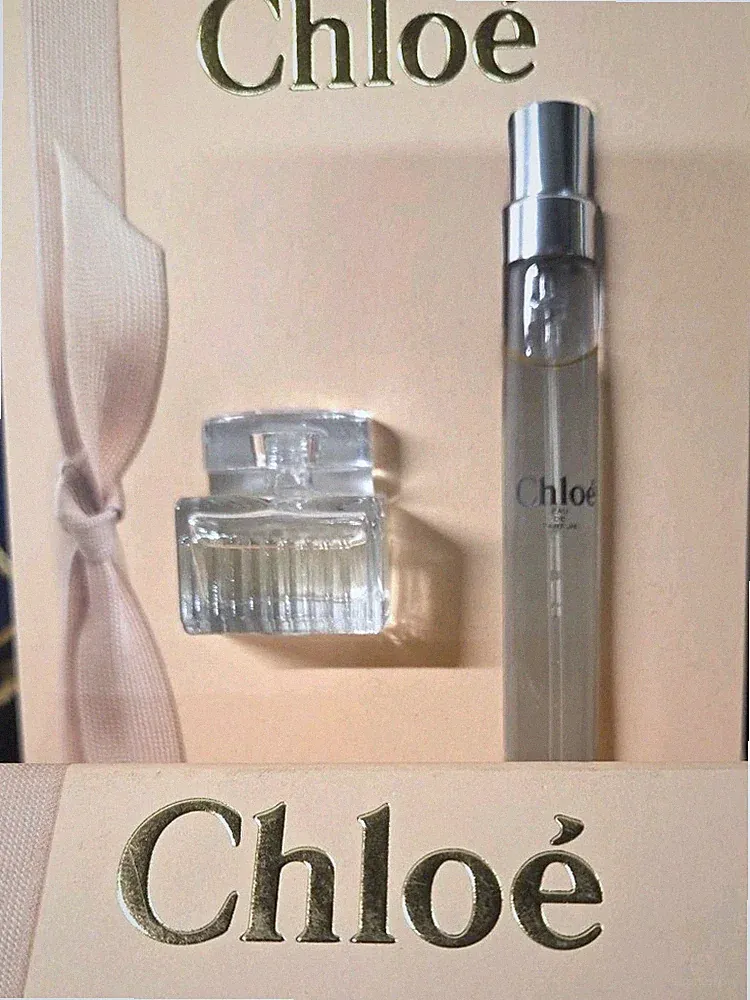 Chloe Signature EDP Perfume 2 Pc Gift Set for Women 0.16 oz & 0.33 oz New In Box