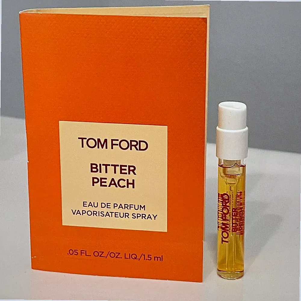 Tom Ford Bitter Peach Eau de Parfum EDP Spray Sample Vial 1.5 ml / .05 oz Travel