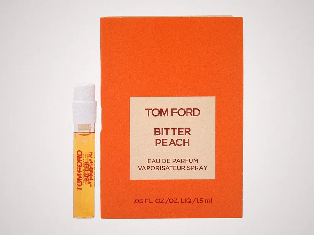 TOM FORD BITTER PEACH EDP 1.5ml .05fl oz x 1 COLOGNE PERFUME SPRAY SAMPLE