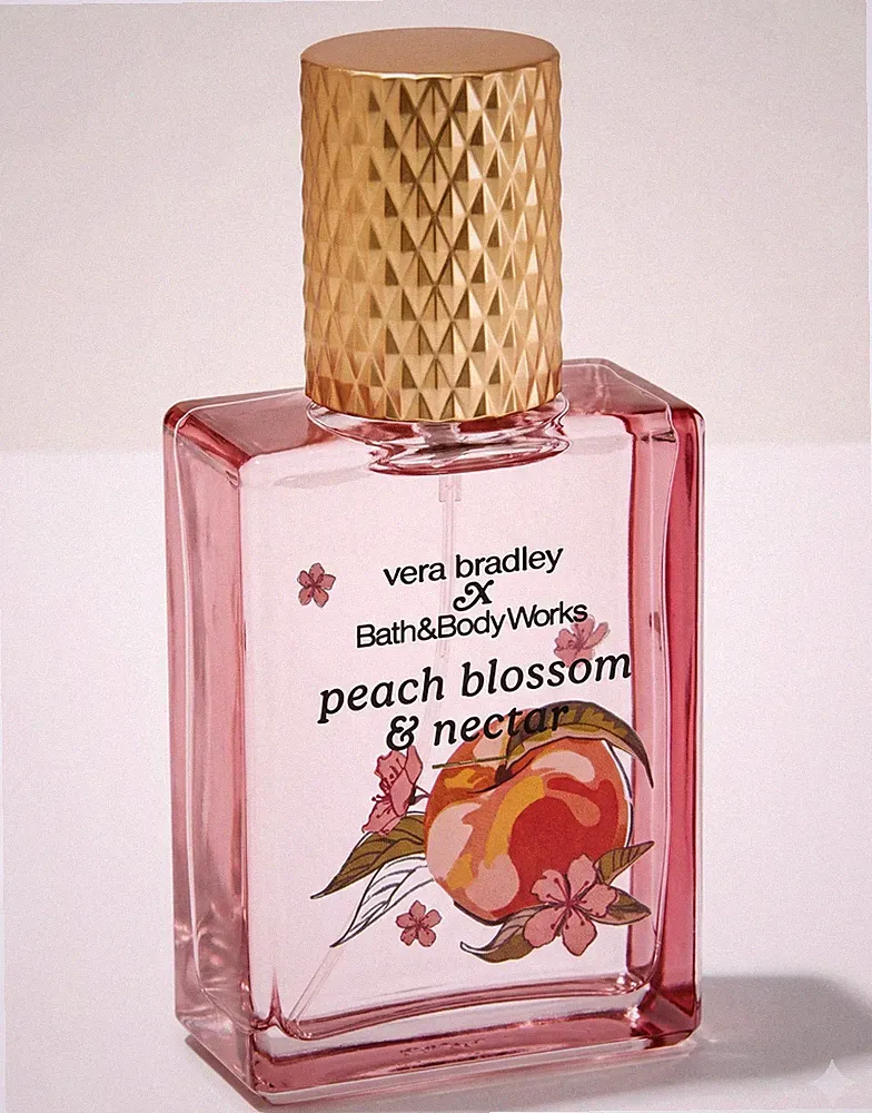 Vera Bradley x Bath &Body Works PEACH BLOSSOM & NECTAR Perfume NEW FREE SHIPPING