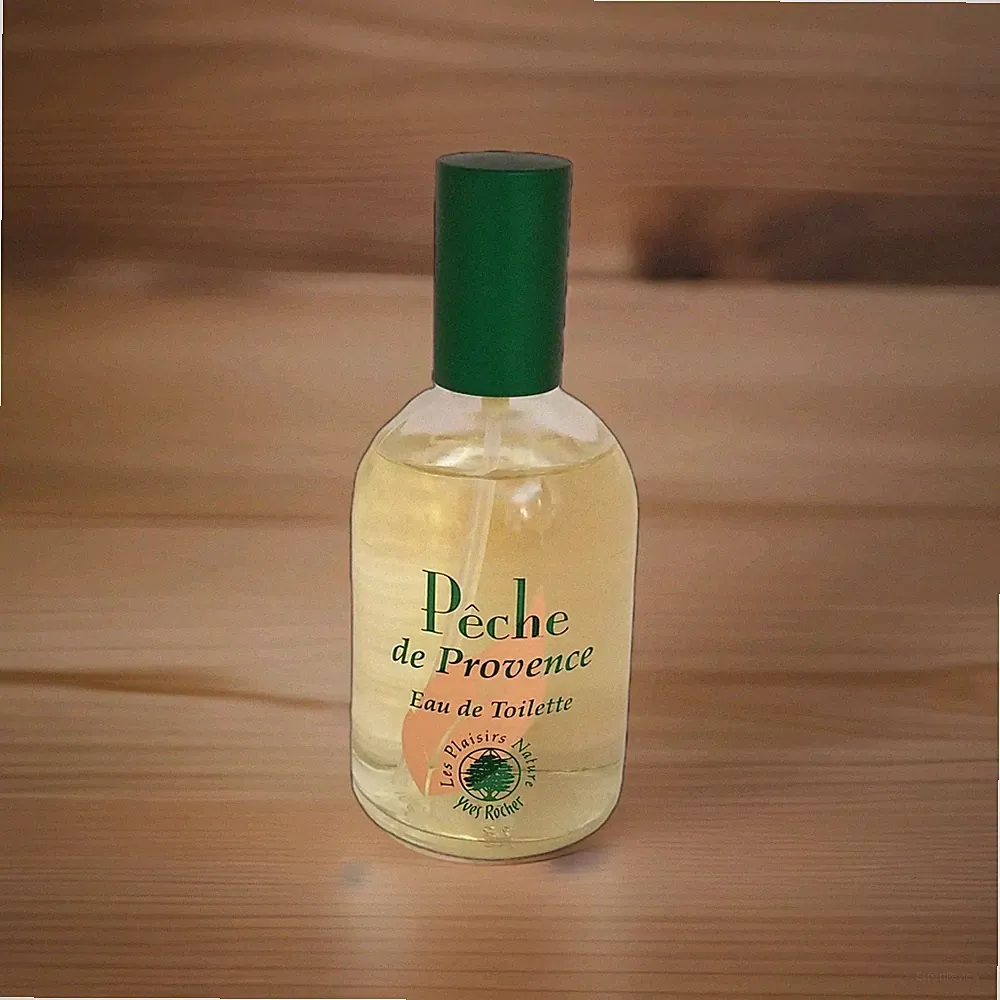 Vtg Yves Rocher PECHE PROVENCE Peach Eau De Toilette Spray Women 3.4 fl oz NOS